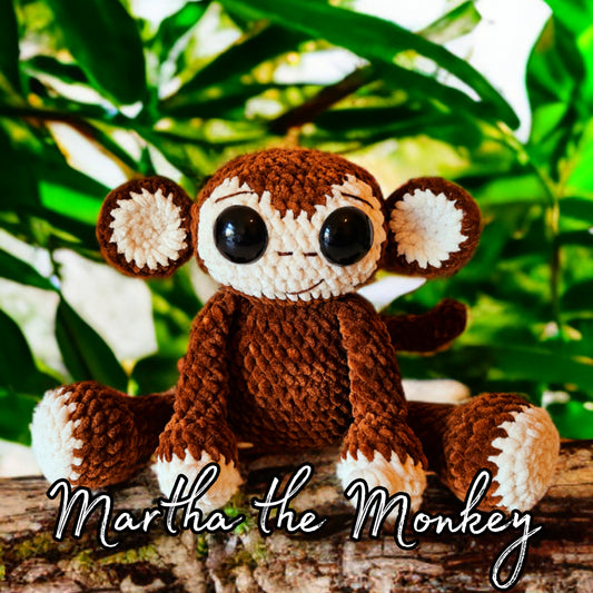 PDF Pattern - Martha the Monkey